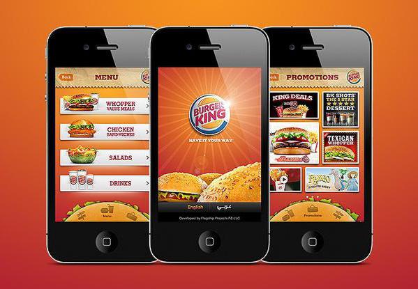 burger king aplicación