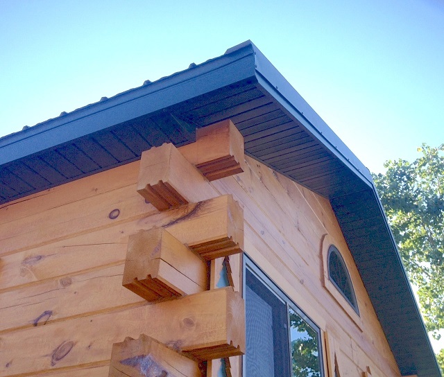 la casa de un Piso de madera