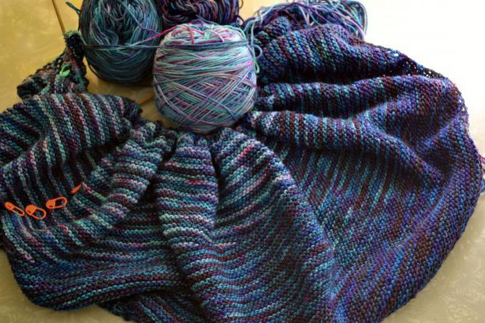 crochet से sectioned यार्न रंगाई