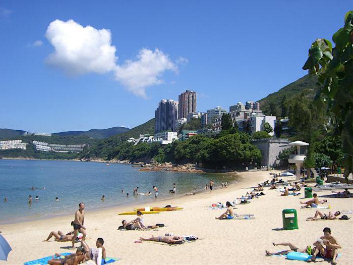 wie erreichen Sie den Strand in Hong Kong