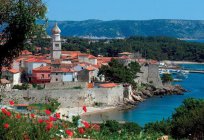 द्वीप के Krk, क्रोएशिया: विशेषताओं और आकर्षण