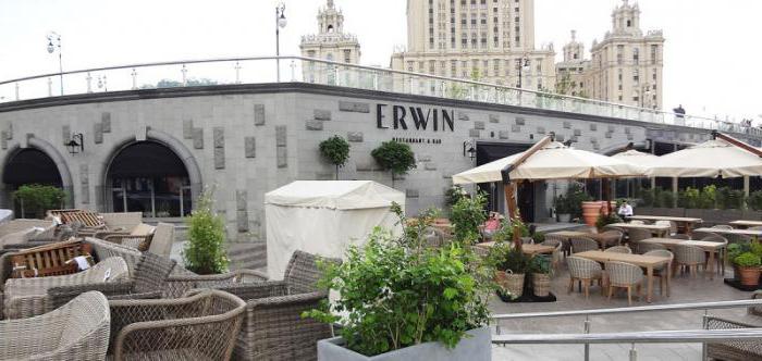 el restaurante "erwin" (moscú, Kutuzovsky prospekt, hotel "ucrania")