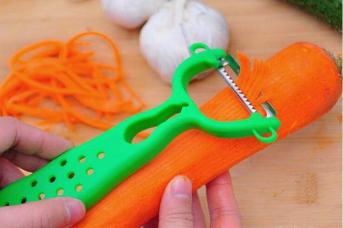 ¿cómo se llama el cuchillo para la limpieza de las verduras 