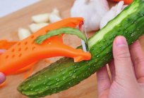 Messer zum schälen von Obst und Gemüse: Sorten und Eigenschaften