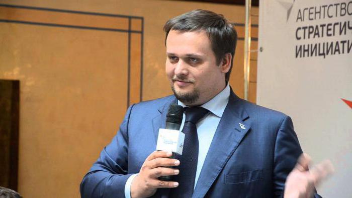 Andrey Nikitin, Generaldirektor der Agentur für strategische Initiativen
