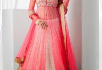 Dresses Indian. The relevance of Oriental style in clothing: Indian evening dresses