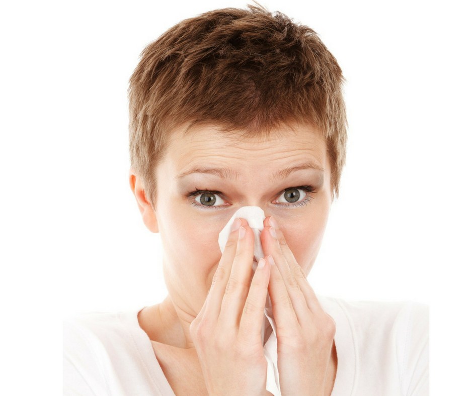un resfriado nasal