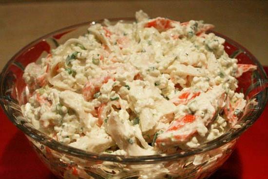 crab salad photo