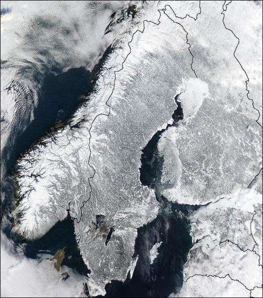 la península escandinava