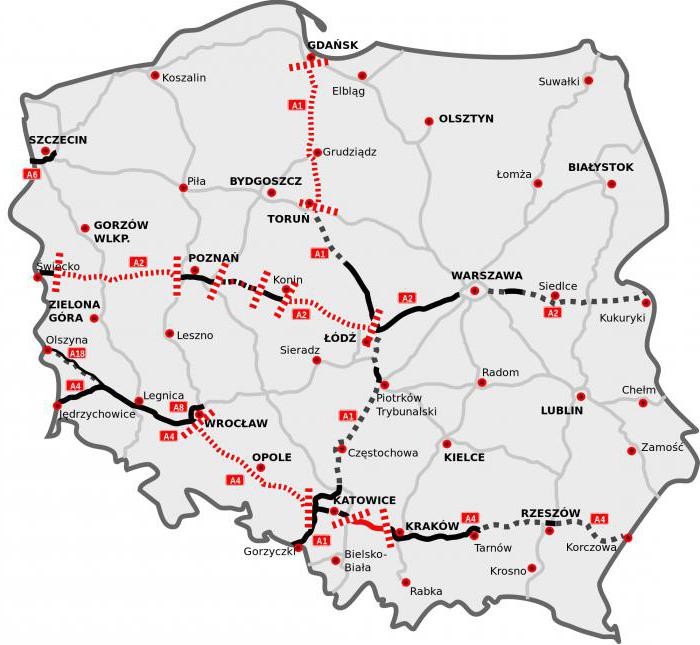 estradas com pedágio na polônia para carros