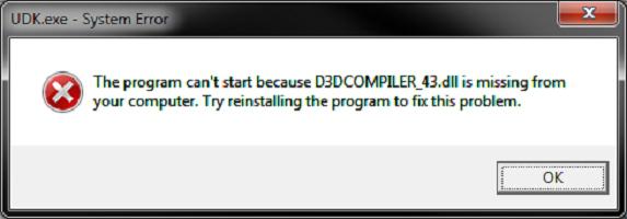 d3dcompiler 43 dll what is