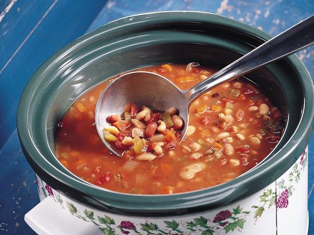 Suppe im multikocher mit dem Foto