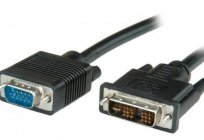 The DVI to VGA adapter with your hands. Adapter DVI-D to VGA