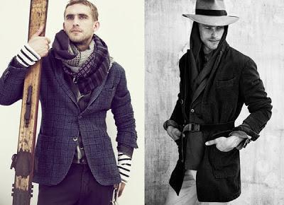 scarf mens how to wear