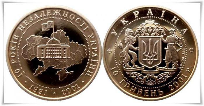 多少有纪念硬币的乌克兰