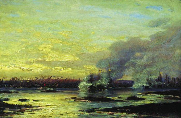  batalla naval de el cabo гангут