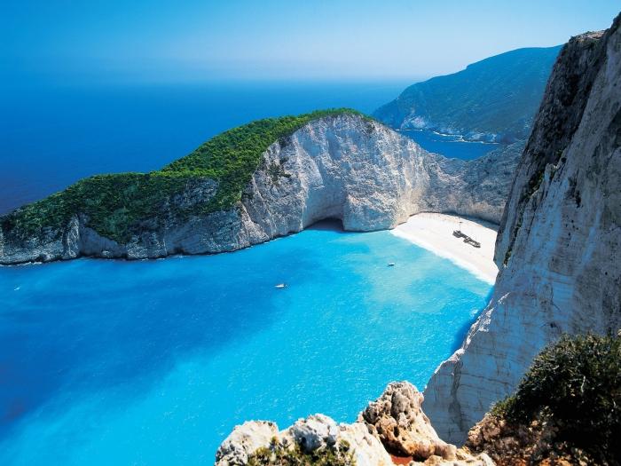 شاطئ في اليونان