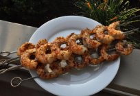O camarão em um braseiro – uma verdadeira tentação