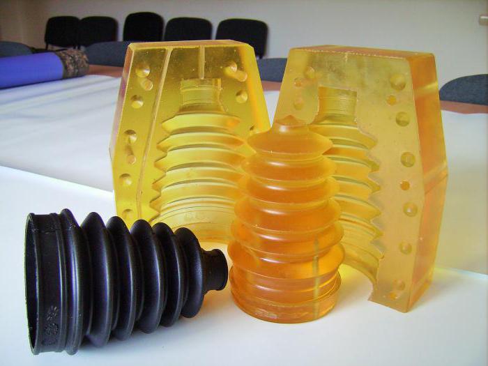 two-component polyurethane for making molds