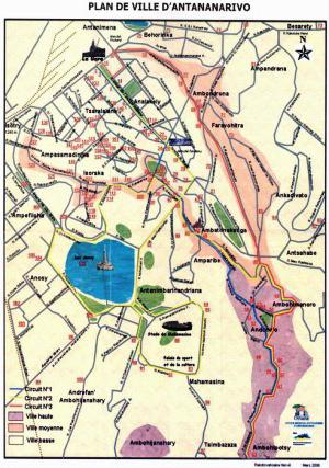 mapa de antananarivo