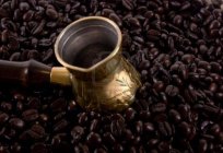 Ana madde bulunan kahve çekirdekleri - kafein