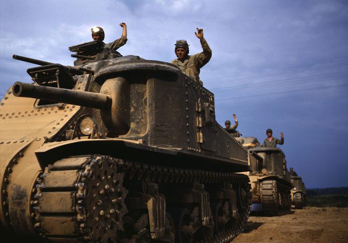 American tanks photo