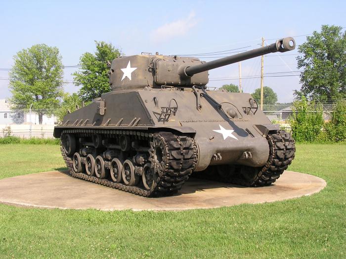 амерыканскія танкі другой сусветнай