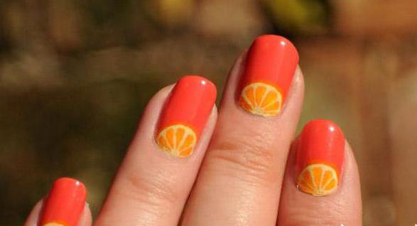 manicure for fruit nails