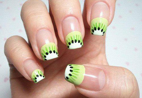 how to make your summer manicure with fruit instruction