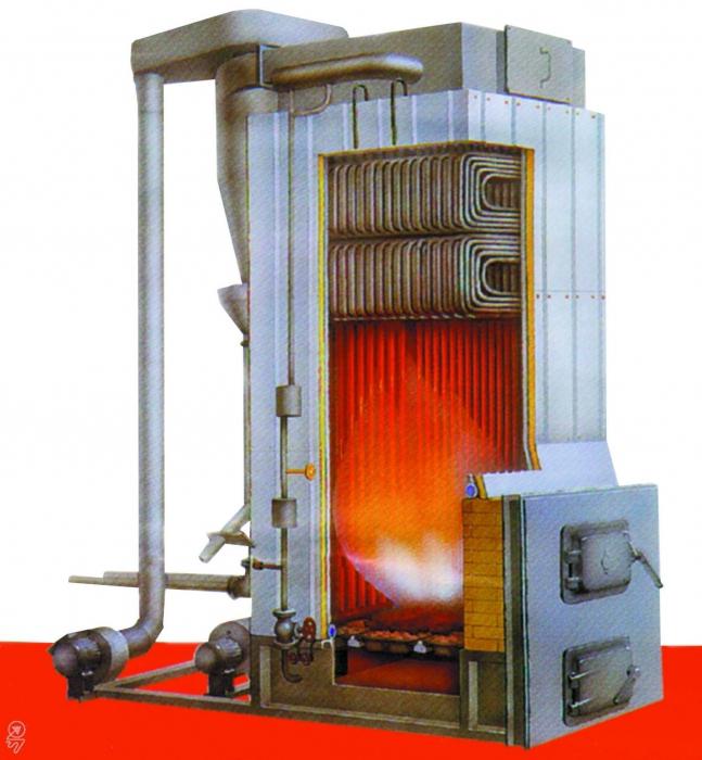 heating Boiler for solid fuels