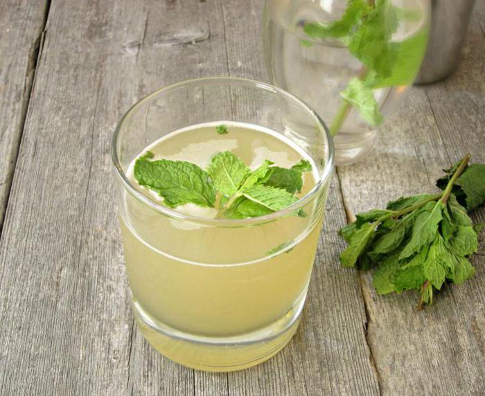 mint syrup for the winter