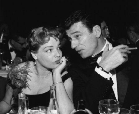 yves montand mulher