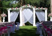 Wedding ceremony: photos, organization, decoration