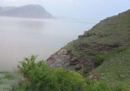 Jezioro w Chakasji