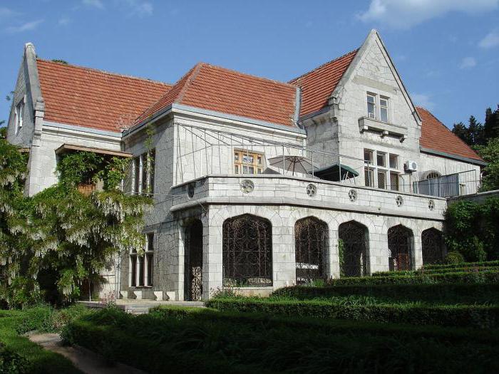 o palácio do emir бухарского em yalta endereço