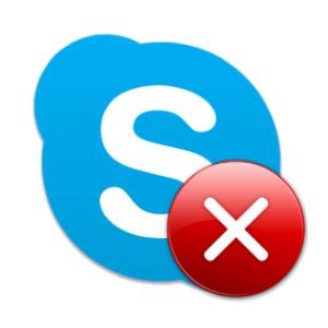 Skype when you install it gives an error