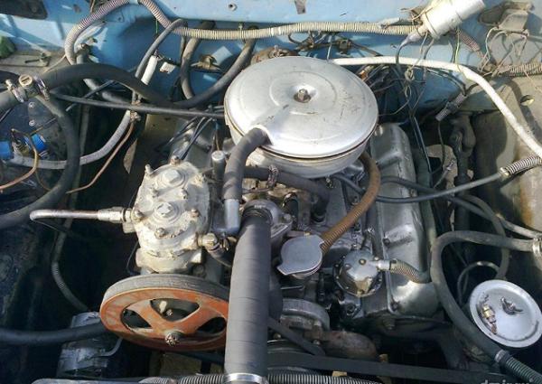 the engine of the ZIL-130