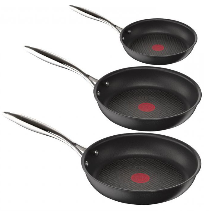 Tefal frying Pan with a titanium coating