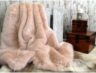  blanket fur long pile 