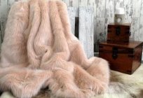 Fur blanket: types, composition, models, manufacturers and reviews