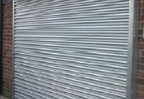The fence and gates of steel sheeting is the best option for fencing your area