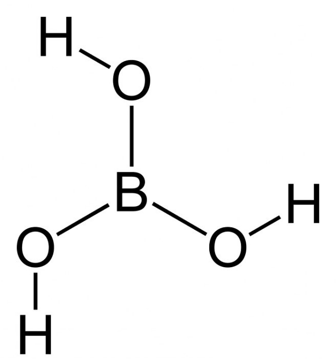 式硼酸