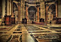 Wielki katedra Świętego Piotra w Rzymie