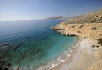 O mar de Creta: a descrição, a lista de e fatos interessantes