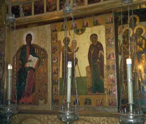 iconostasis of the Annunciation Cathedral