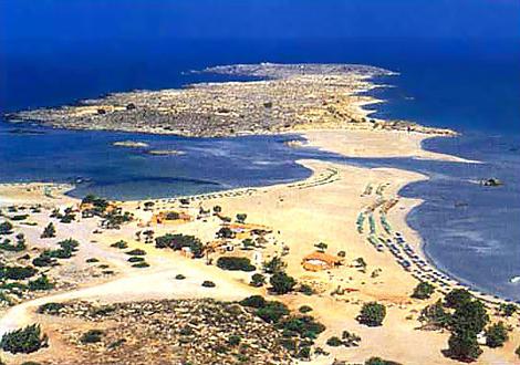 la isla de creta playa de elafonisi