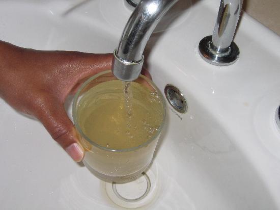 Cloudy tap water