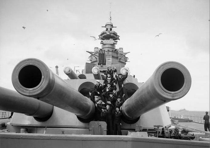 Battleships of the type "Nelson"