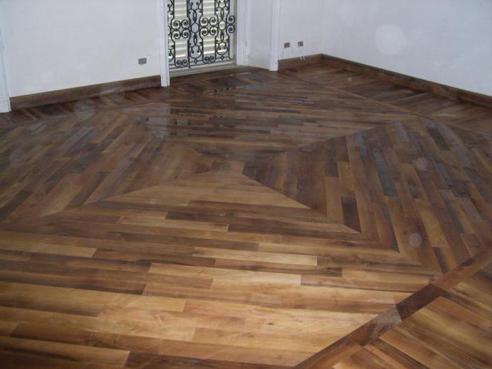 the restoration of the parquet