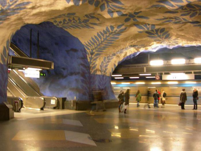 U-Bahn-Stockholm die schönsten Stationen